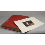 A folder containing approx. 52 etchings and lithographs aft