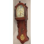 A "Frisian" hanging clock with moon and date indication, an