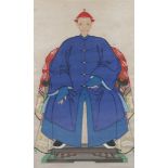 Portrait of Emperor Daoguang (Chinese: ___; pinyin: Dˆogu_n