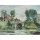 Martinus Leonardus Middelhoek (1898-1986) The Veerhuis in B