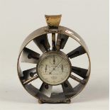 An anemometer, Casella London, 20th century. Diam.: 10,5 cm