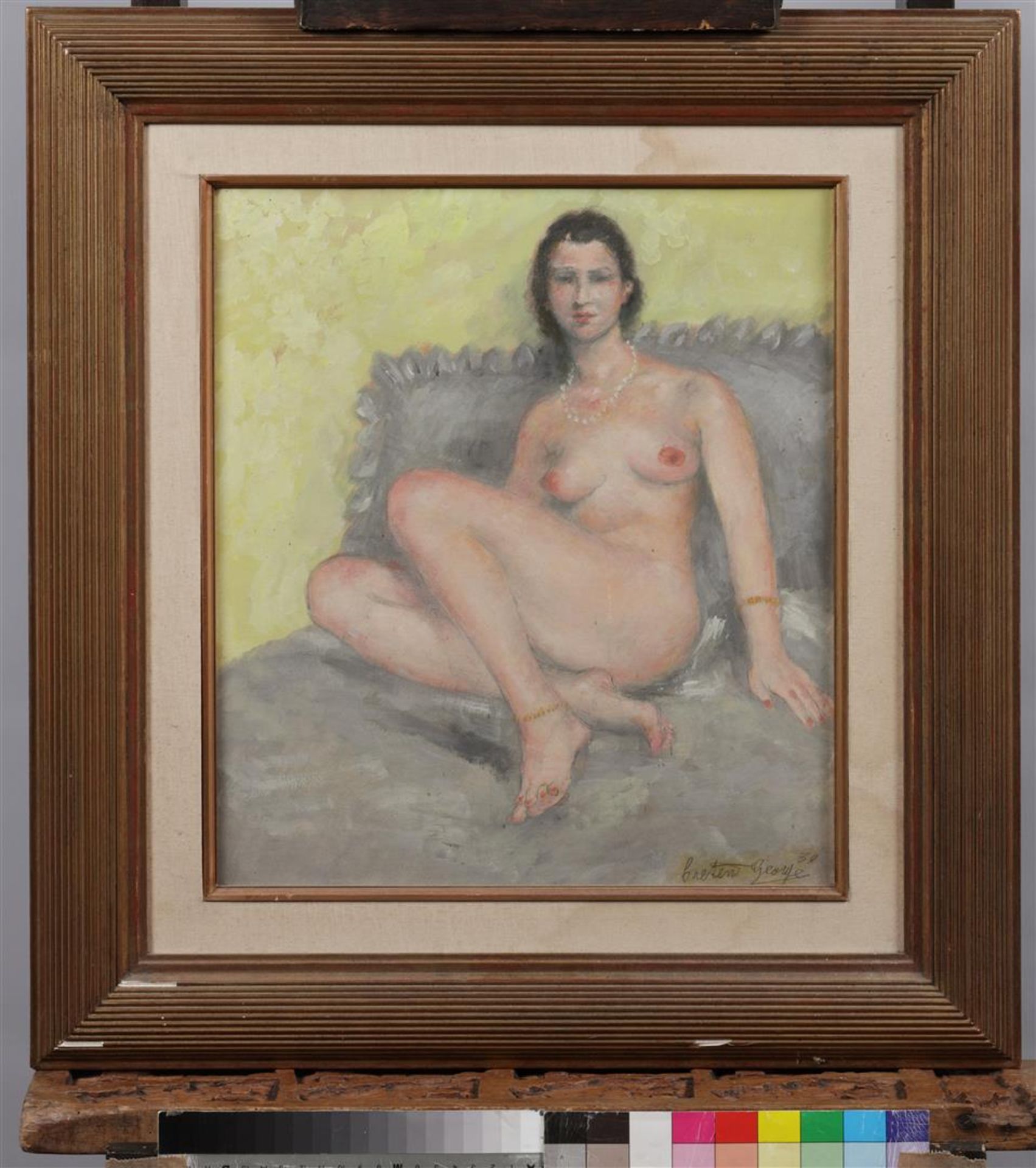 George Creten (1889-1966)
Seated nude, signed and dated '39 - Bild 2 aus 4