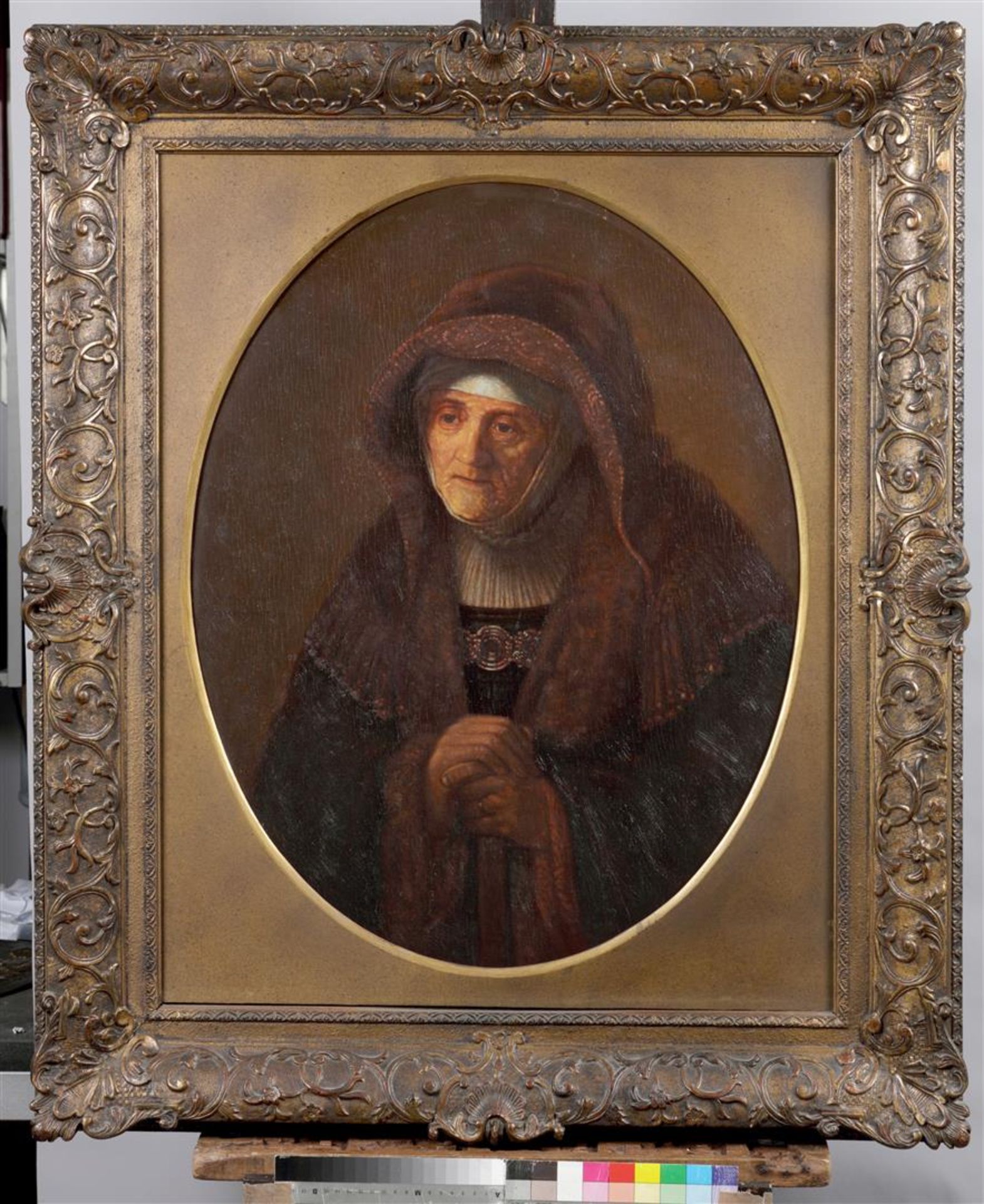 After Rembrandt Harmensz van Rijn, The prophetess Anna. - Bild 2 aus 3