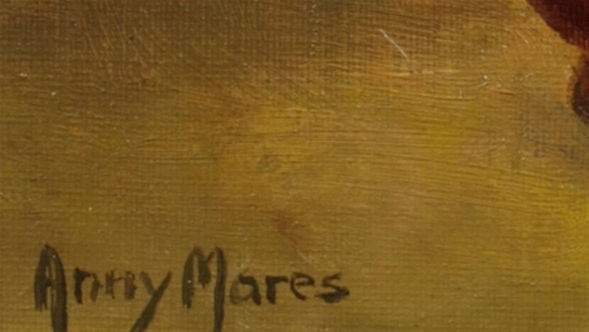 20e eeuw.  Hollandse School
Signed "Anny Mares", 20th centu - Bild 3 aus 4