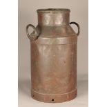 A copper milk churn, 1st half 20th century.