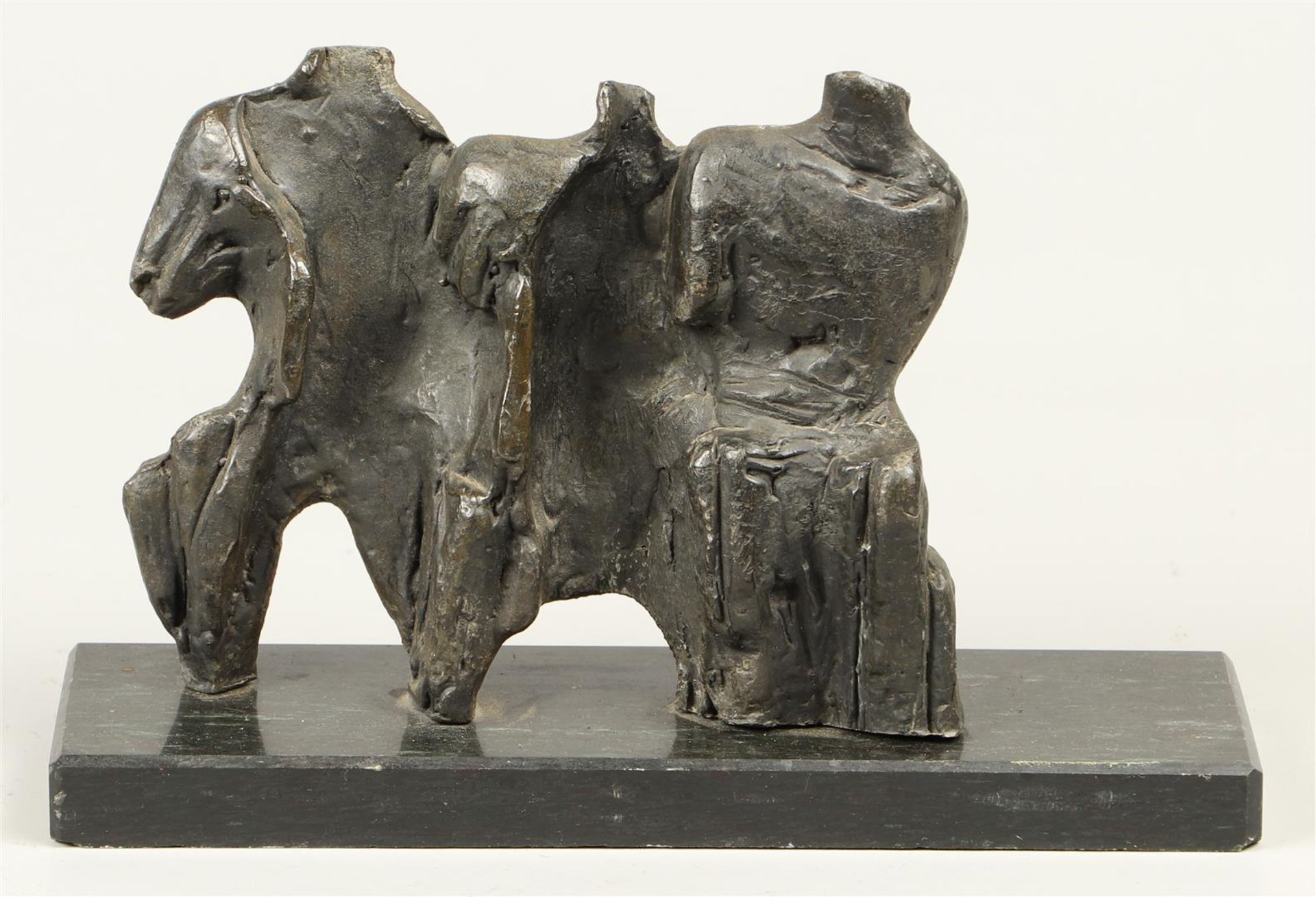 Judith Braun, 20th century. Figures, bronze.
H,.: 13 cm. 