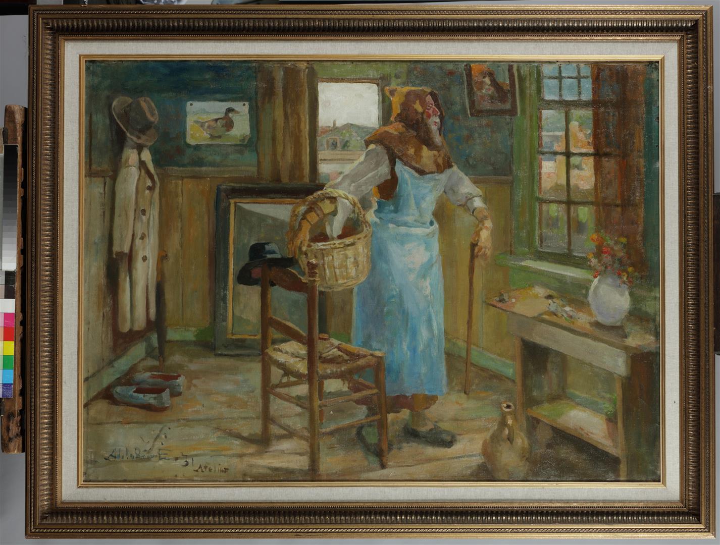 Adriaan de la Riviere (1857-1941)
A model in the studio, si - Image 2 of 4