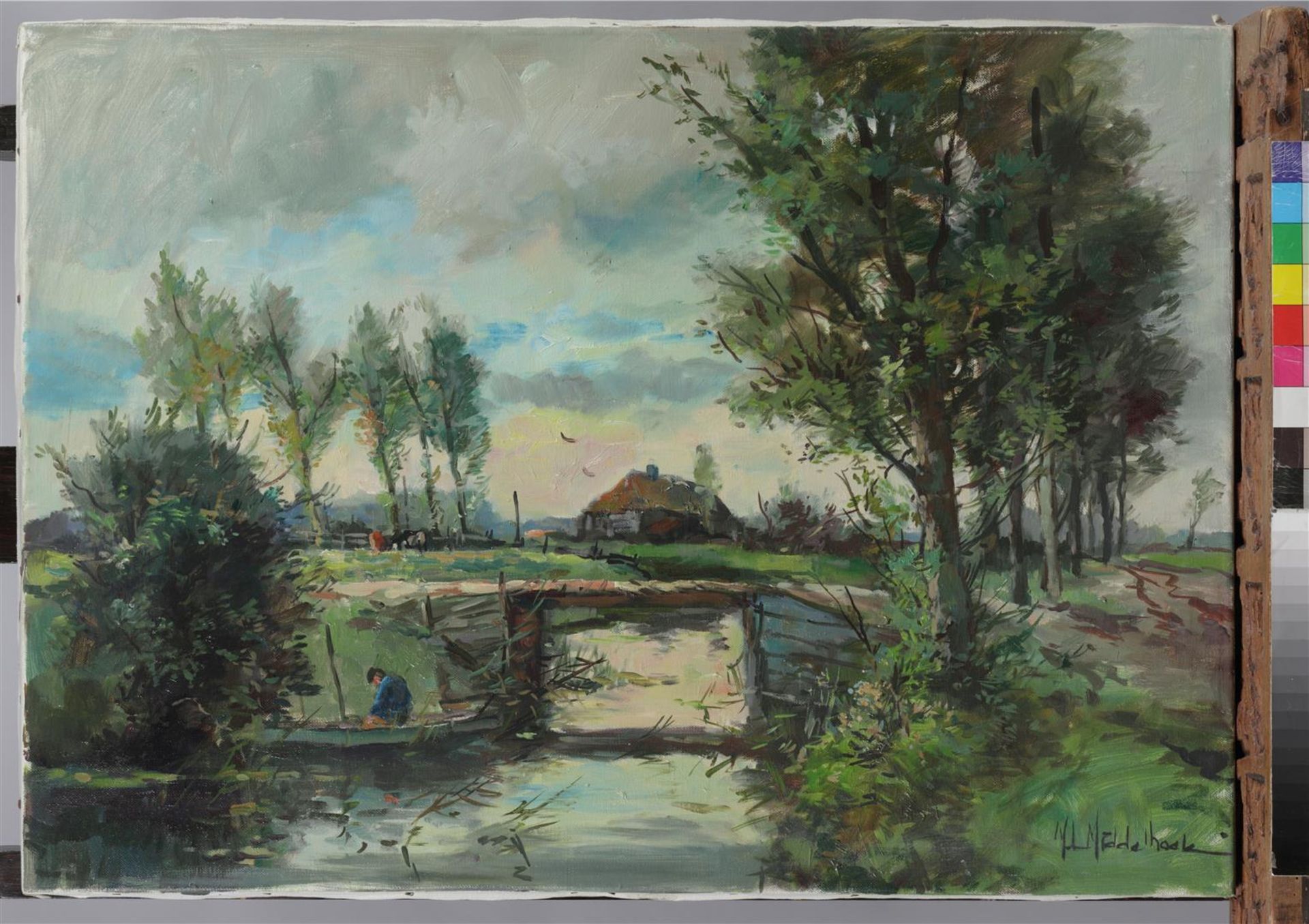 Martinus Leonardus Middelhoek (1898-1986)
Polder landscape  - Bild 2 aus 5