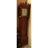 and English standing clock, so-called "Grandfather clock",