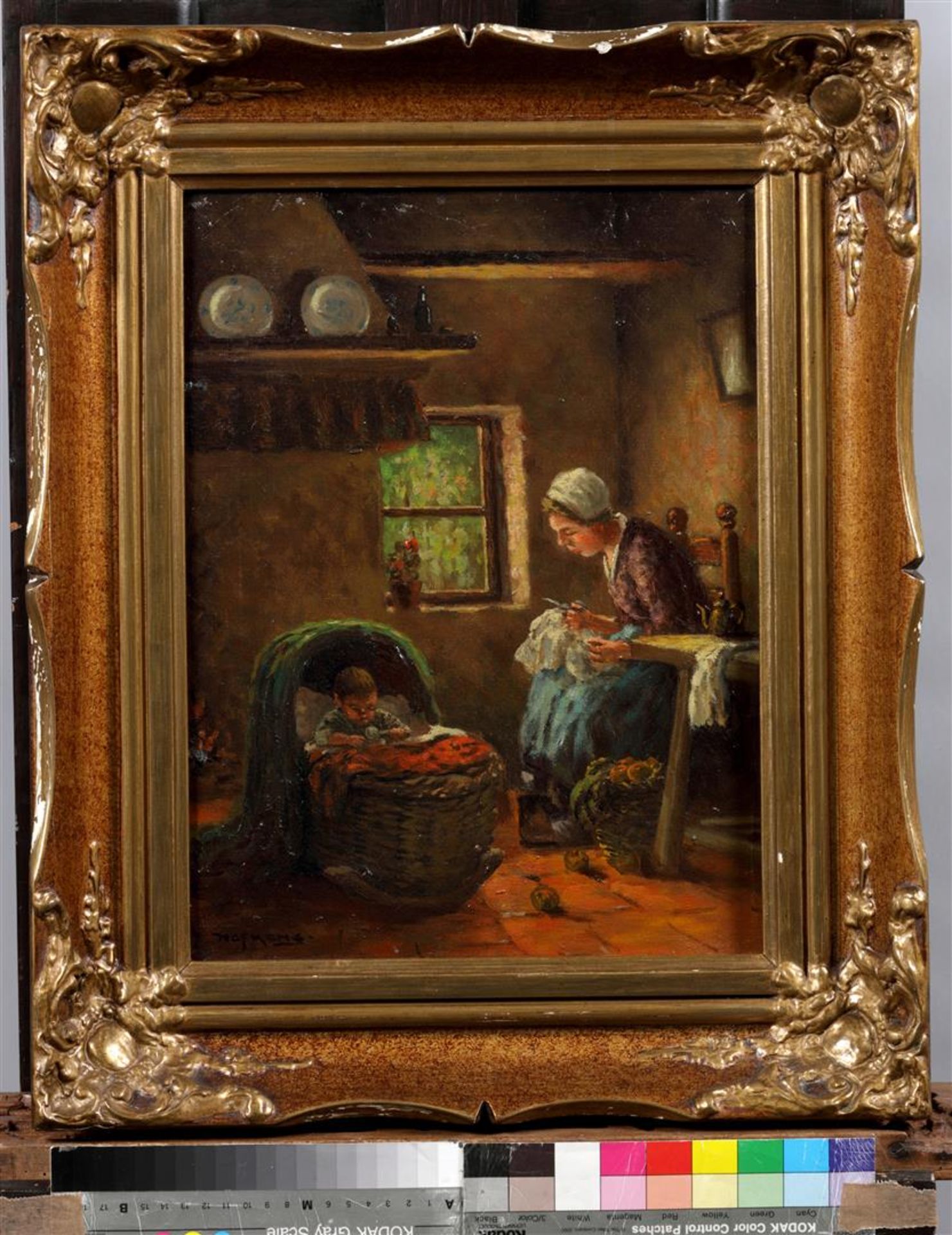 Martinus Jacobus Nefkens (1866-1941)
Interior with mother a - Bild 2 aus 2