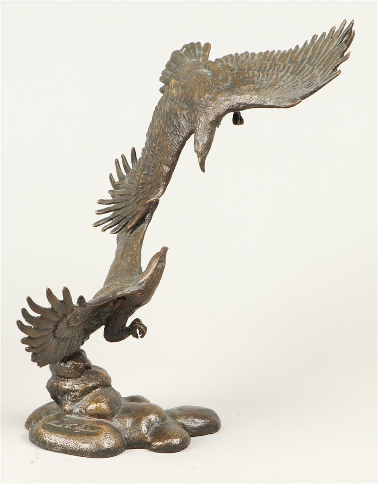 Bronze sculpture "Guardians of the Skies", By Ronald van Ru