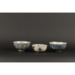 A lotÊwith Swatow bowls with floral decor. China, Ming. Dia