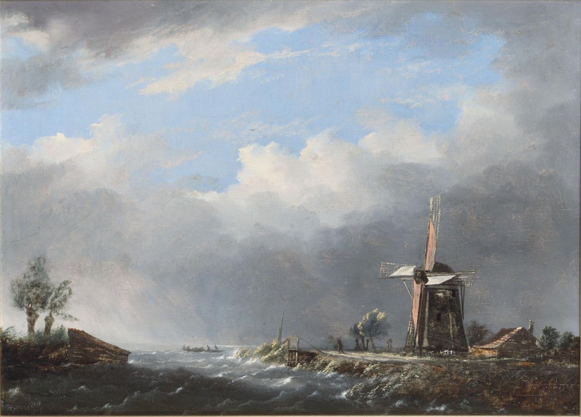 Hendrik Gerrit te Cate (Amsterdam 1803 - 1856), River lands