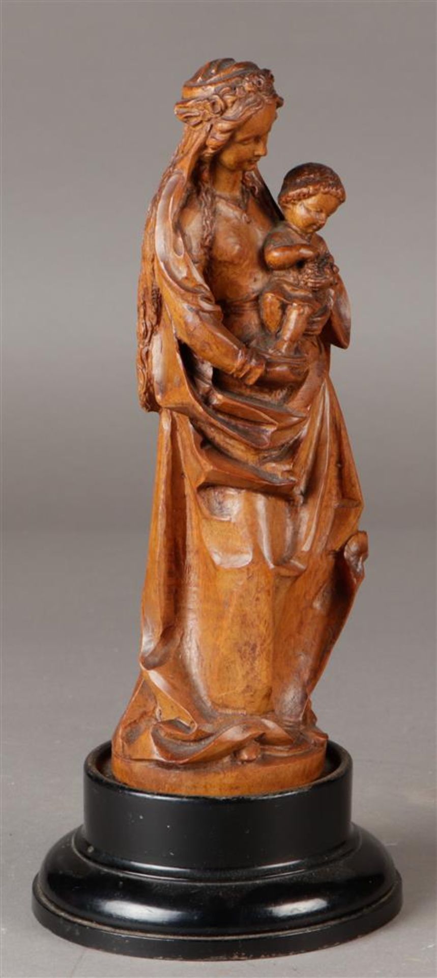 A stabbed Mary with child. First quarter of the 20th centur - Image 4 of 4