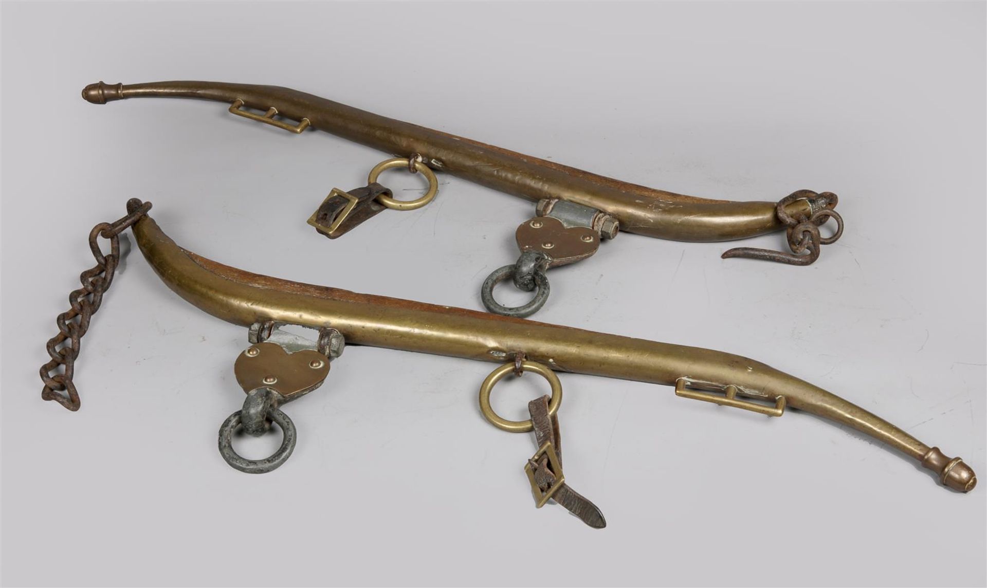 An ox yoke? late 19th century.