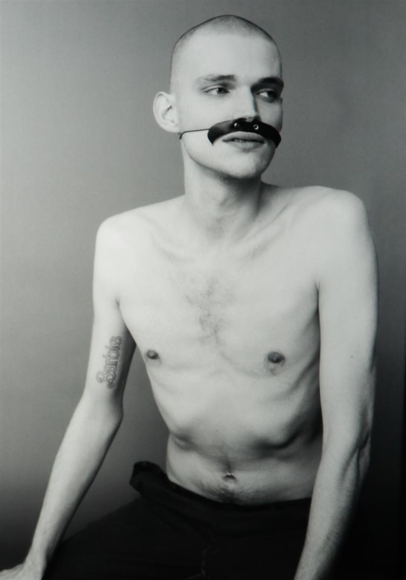 Ruud van der Peijl(The Hague 1960- 2021 Amsterdam), Mustache / Alexander van der Meer, 2004, C-print