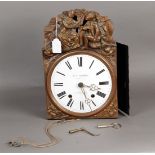 A French Comtoise clock. Address Ernest Verdier. First half 19th century. Not tested for long-term e