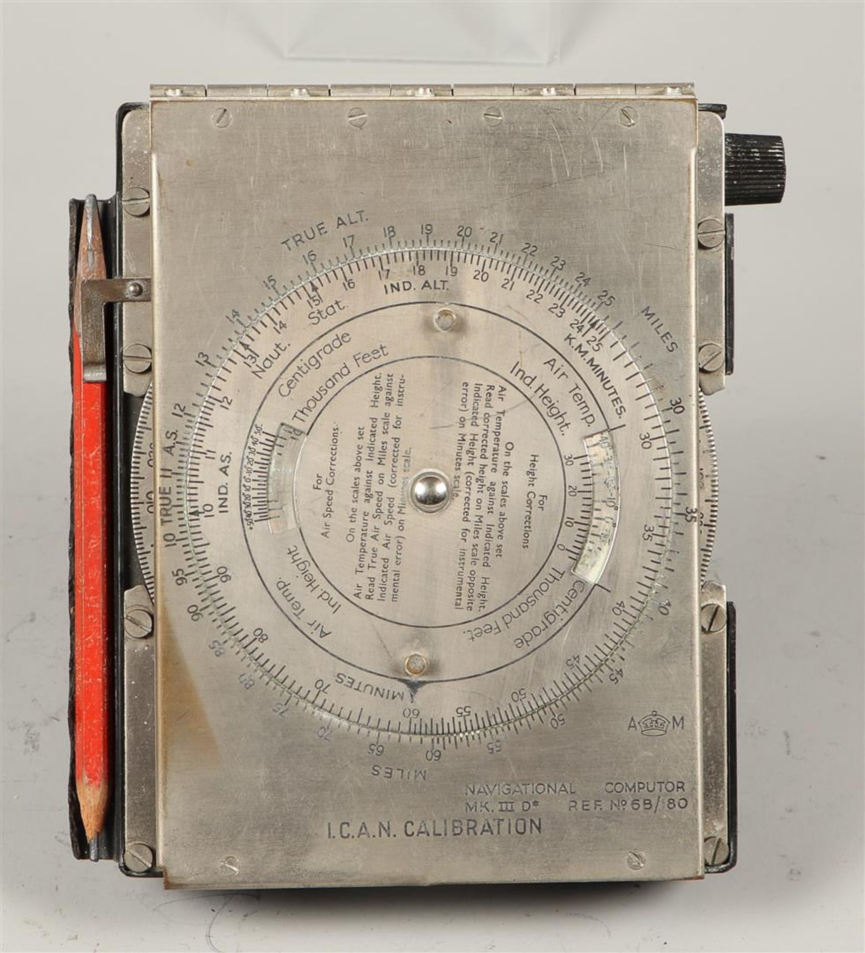 An I.CA.N. Calibration Navigational Computer MK. IIID* Ref. no. 6B/180. England, mid 20th century. - Image 3 of 3