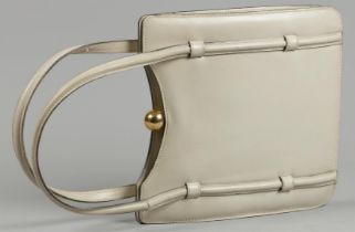 A vintage Lancel handbag.