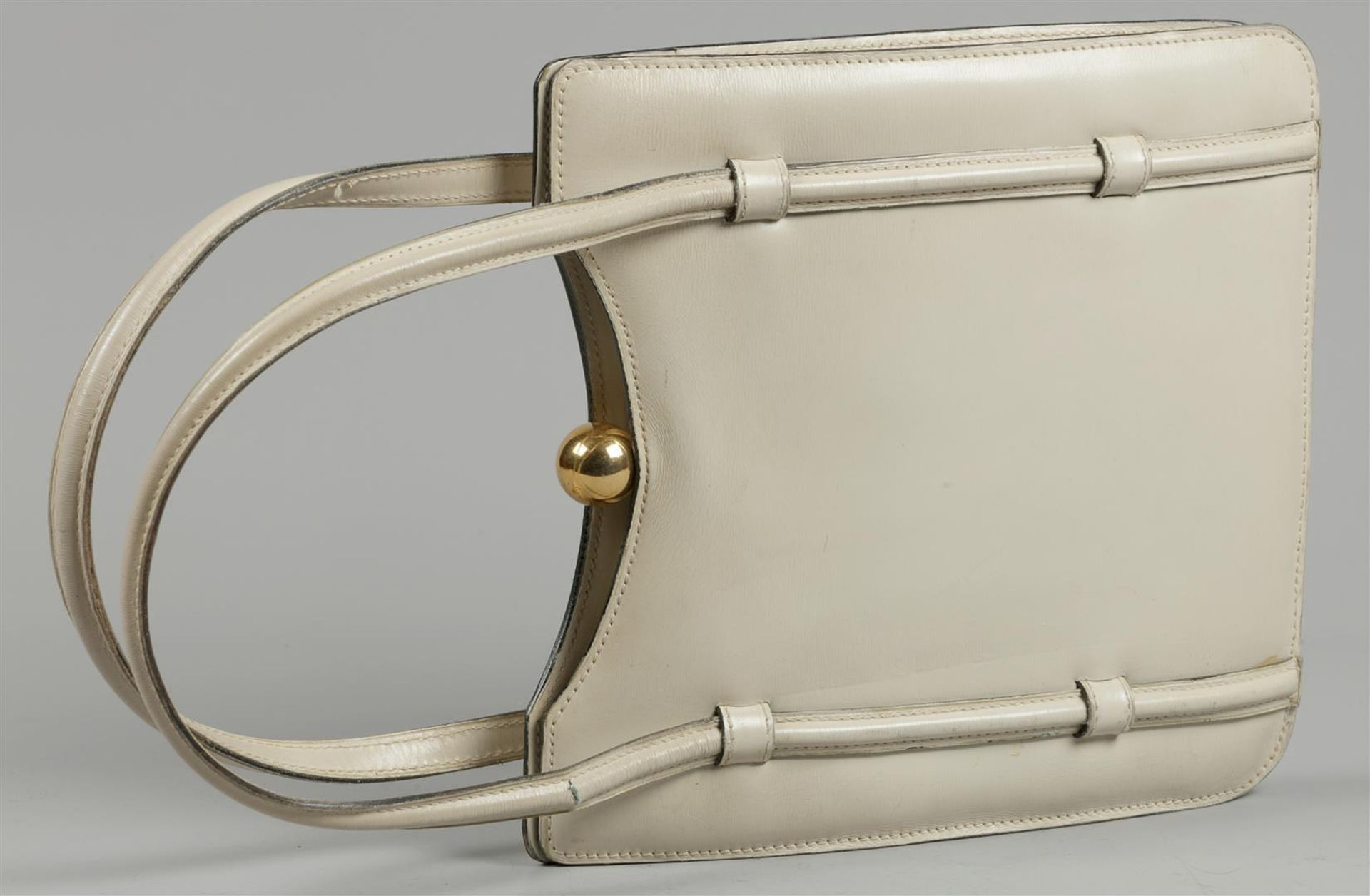 A vintage Lancel handbag.