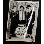 A signed promotional photo of the famous so-called "Street Buskers": Road Stars consisting of, among