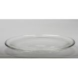 A glass Unica table bowl, Siem van der Marel for Leerdam, 90625. 2nd half 20th century.