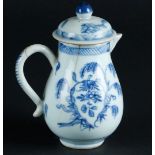 A porcelain milk jug with weeping willow (willow) decor. China, Qianlong.
