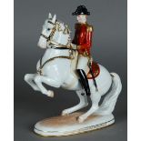 Porcelain Lipizzaner Levade, Spanish Riding School Hofburg, Vienna.