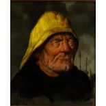 Unknown, Belgian School, ca. 1920. Head of a fisherman.