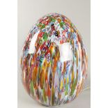 A Murano style Millefiori XL floor or pendant lamp.