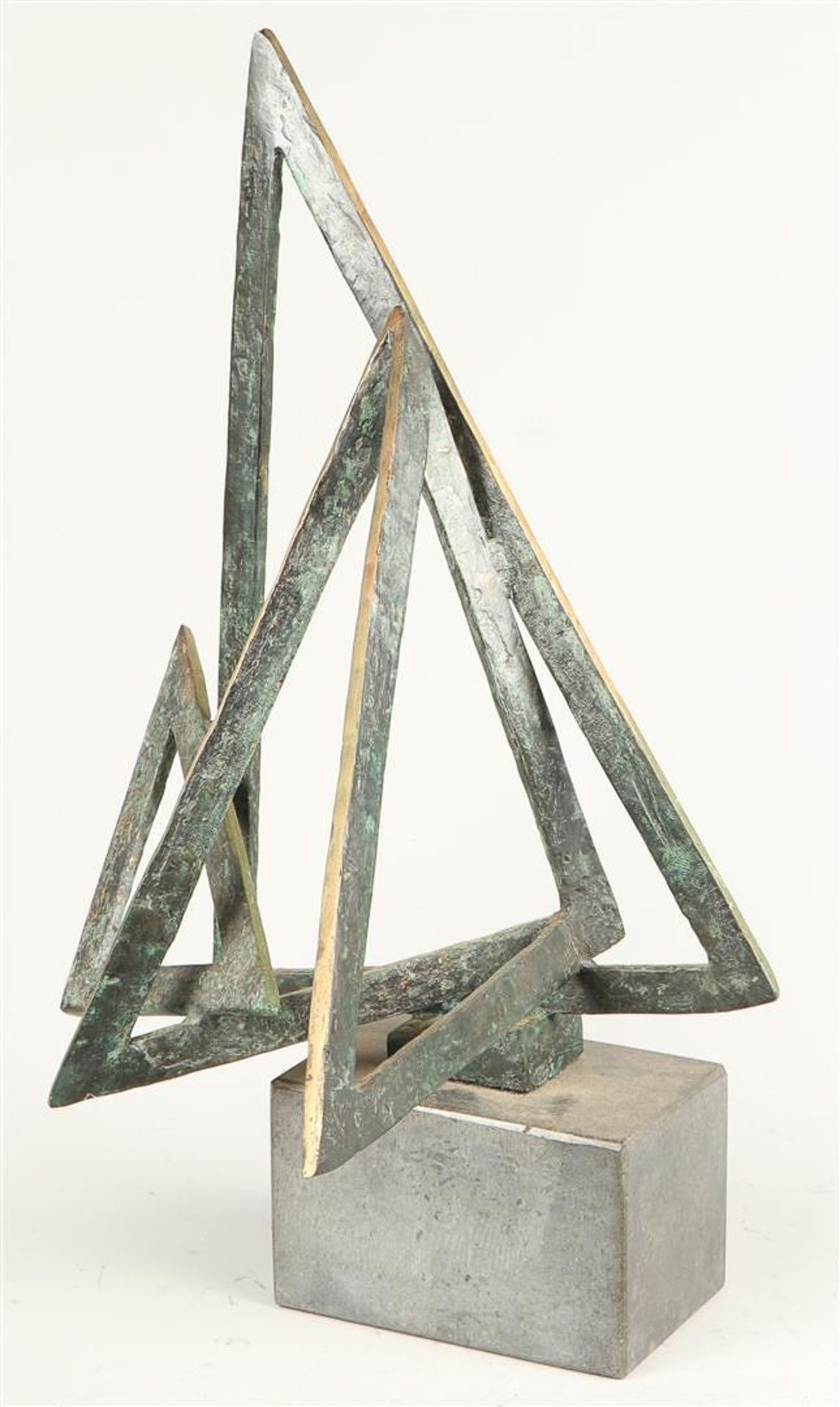 A lot of various bronze abstracts and modern sculptures. - Image 4 of 4