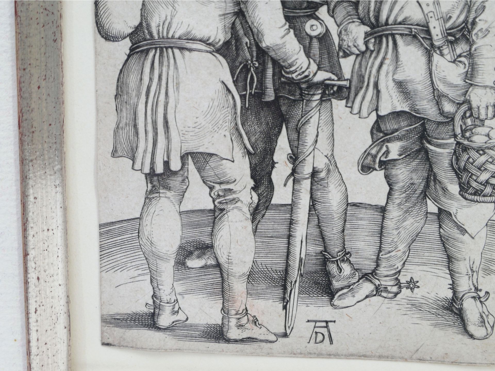 Dürer, Albrecht (1471-1528) - Die drei Bauern Kupferstich 1497/98 - Bild 11 aus 14