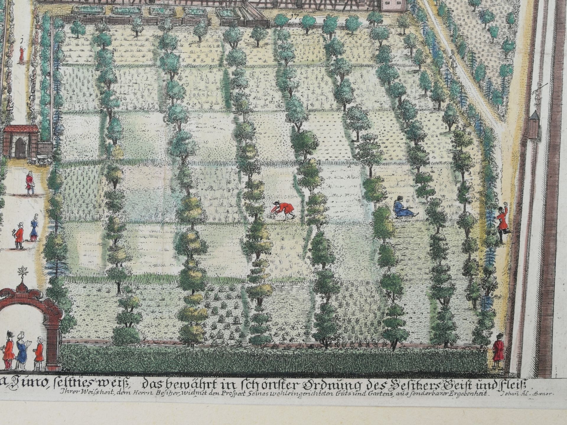 Boener, Johann Alexander (1647-1720) - Schmausengarten um 1700 - Bild 12 aus 12