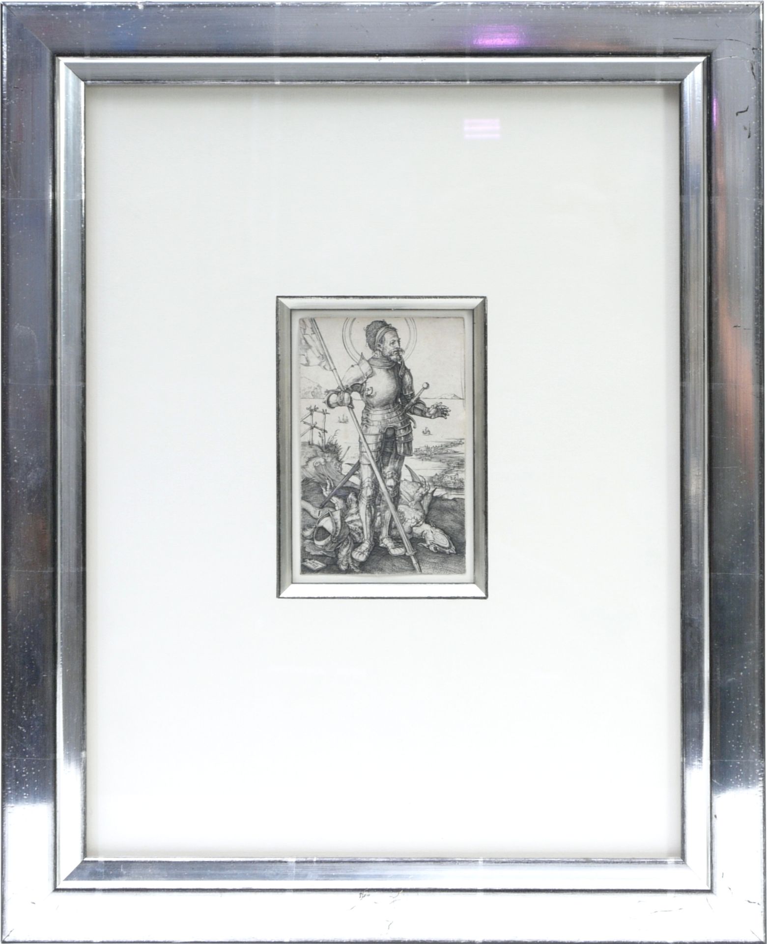 Dürer, Albrecht (1471-1528) - St. Georg zu Fuss Kupferstich um 1507/1508 - Bild 2 aus 11