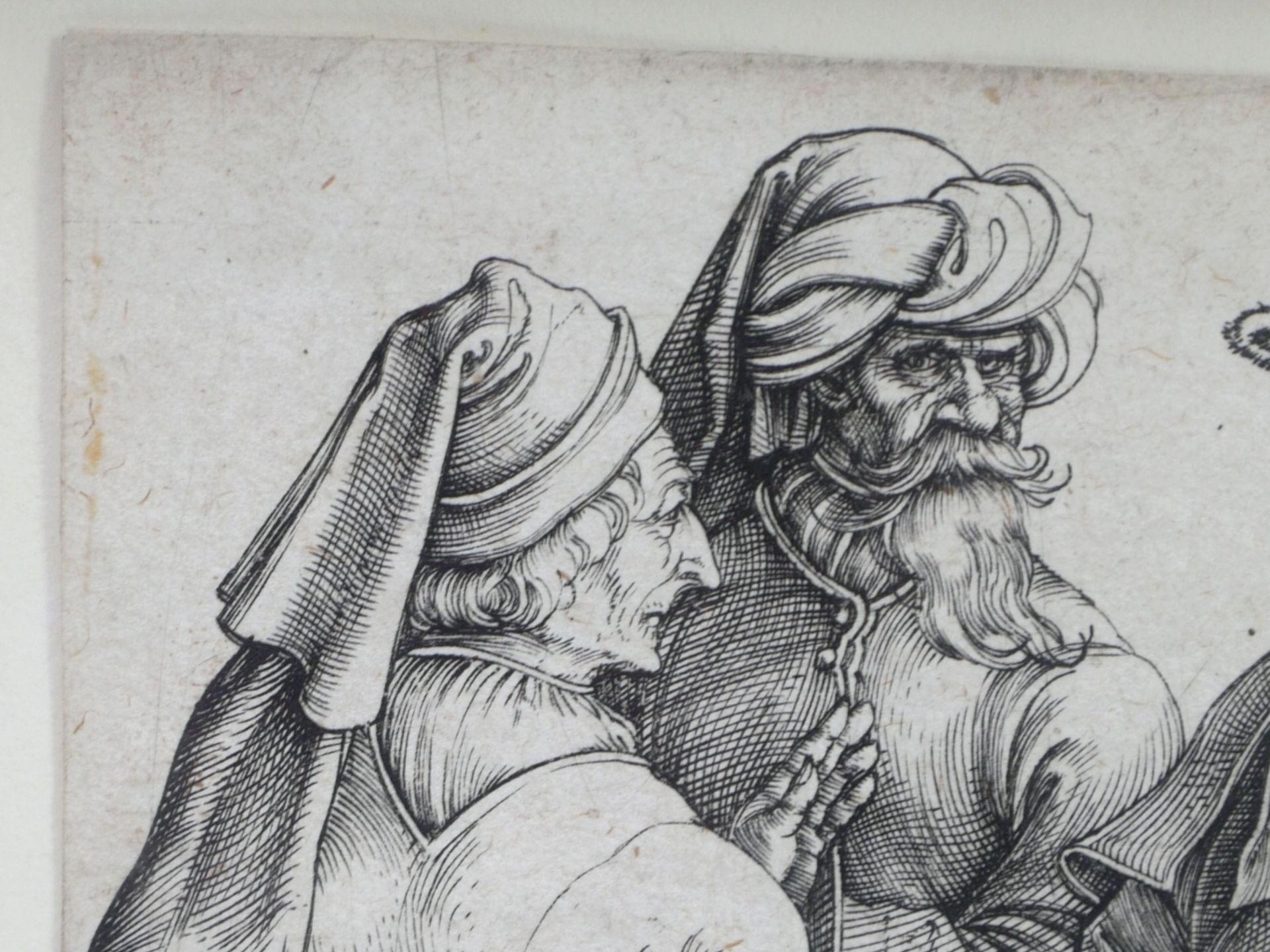 Dürer, Albrecht (1471-1528) - Die drei Bauern Kupferstich 1497/98 - Bild 8 aus 14