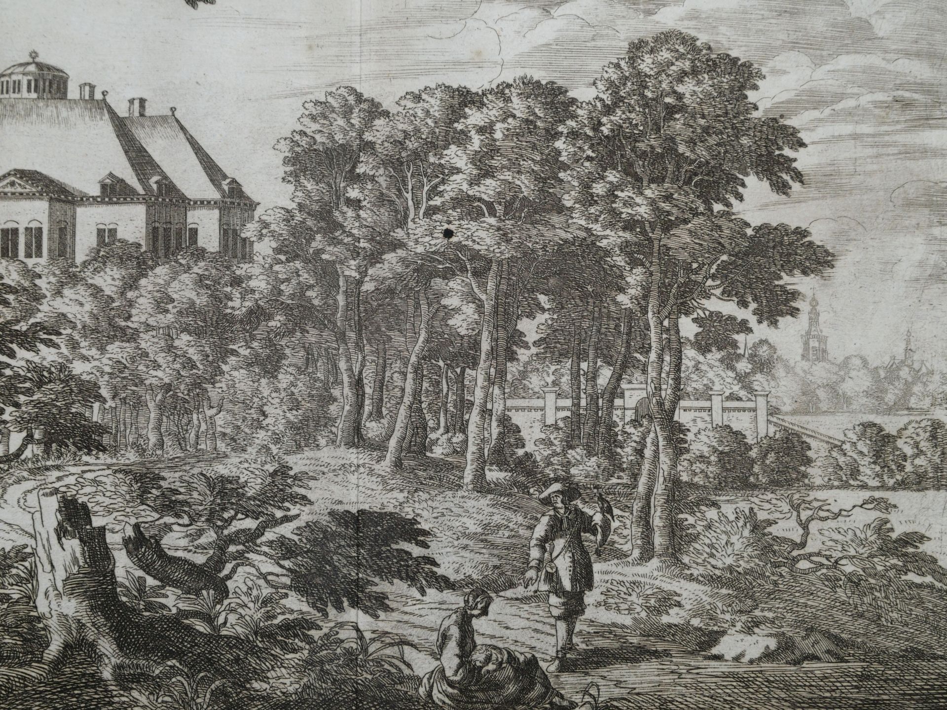 Elandts/ Elandt Cornelis (1663-1681) - Thuys in`t bos Radierung - Bild 4 aus 5