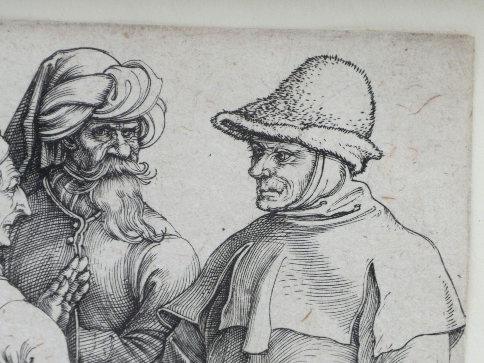 Dürer, Albrecht (1471-1528) - Die drei Bauern Kupferstich 1497/98 - Bild 9 aus 14