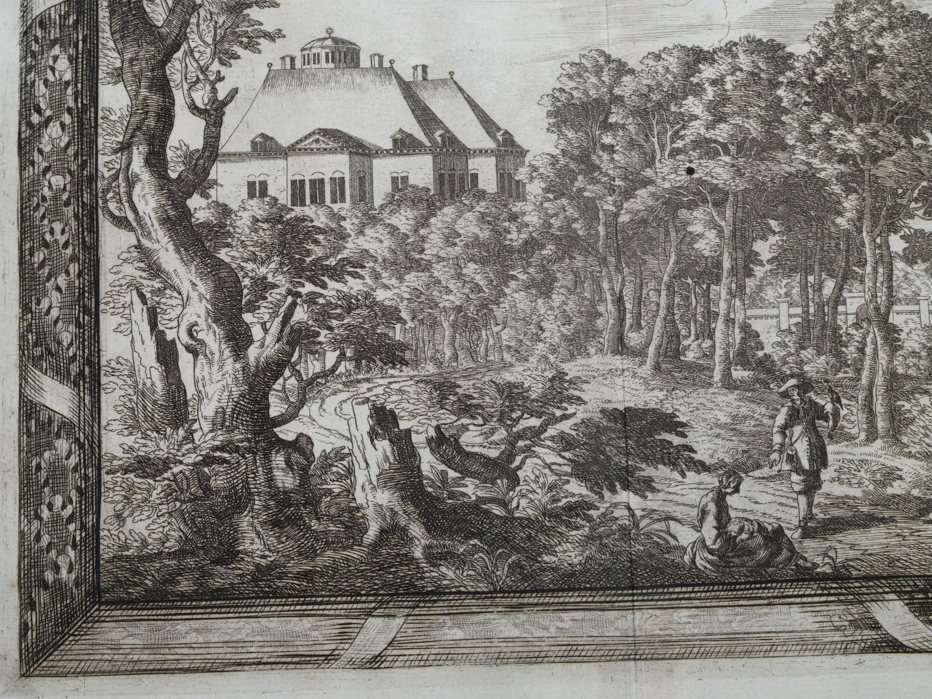 Elandts/ Elandt Cornelis (1663-1681) - Thuys in`t bos Radierung - Bild 3 aus 5