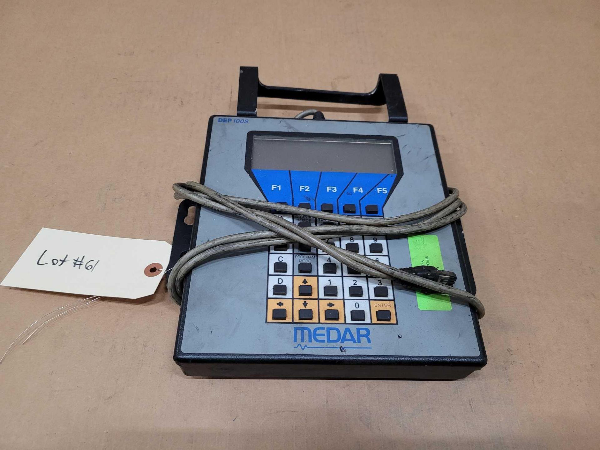 MEDAR DEP100S 937-0009V2 HANDHELD TERMINAL