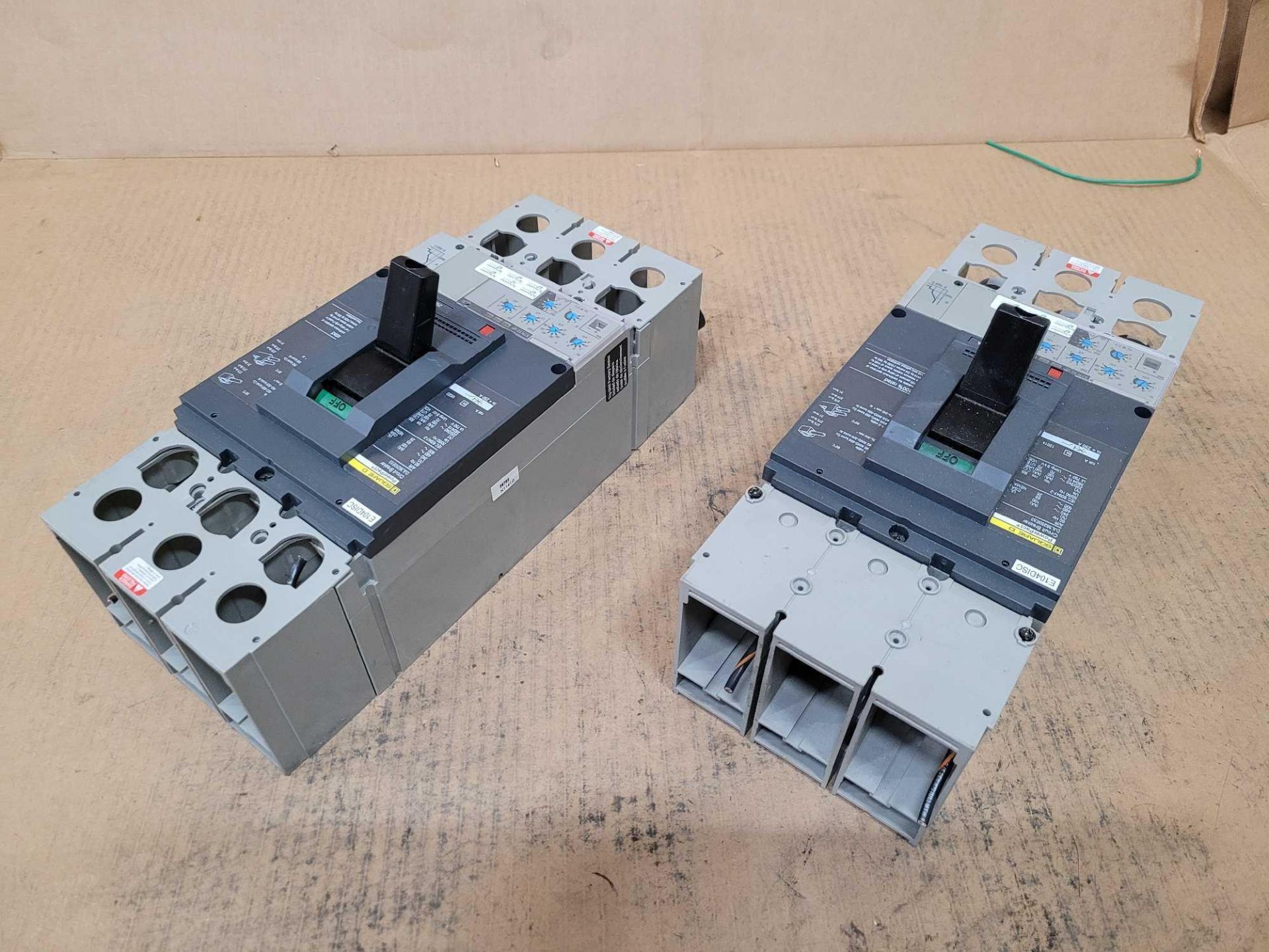 LOT OF 2 SQUARE D DJL36250E53 CIRCUIT BREAKER POWERPACT 250 AMP - Image 2 of 3