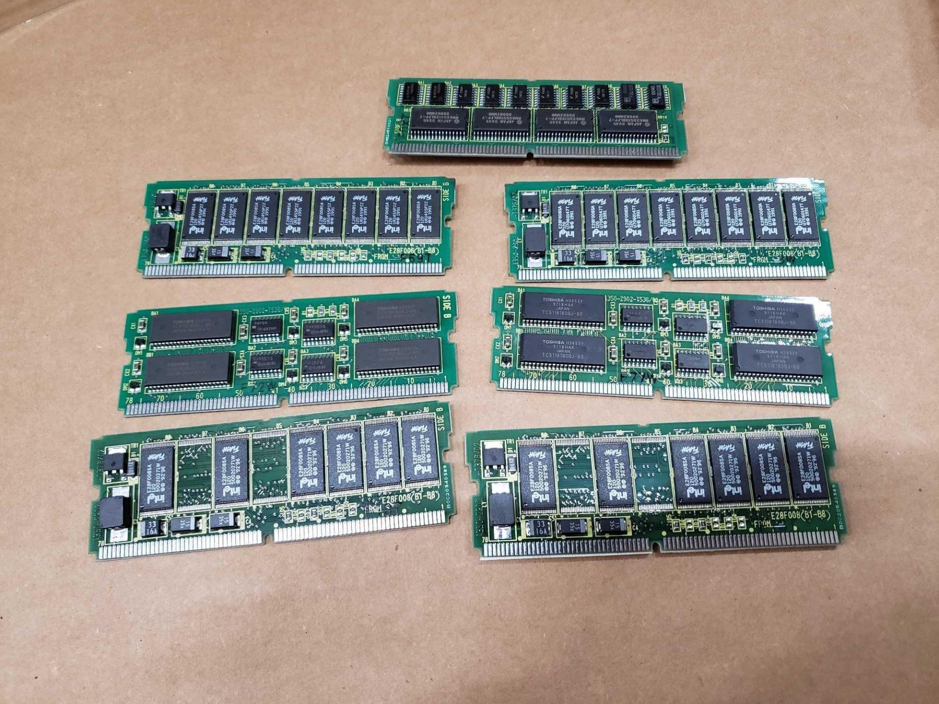 LOT OF 7 FANUC CARDS A20B-2902-0380 (2) A20B-2902-0373 (2) A20B-2902-0372 (2) A20B-2002-0530 - Image 6 of 6