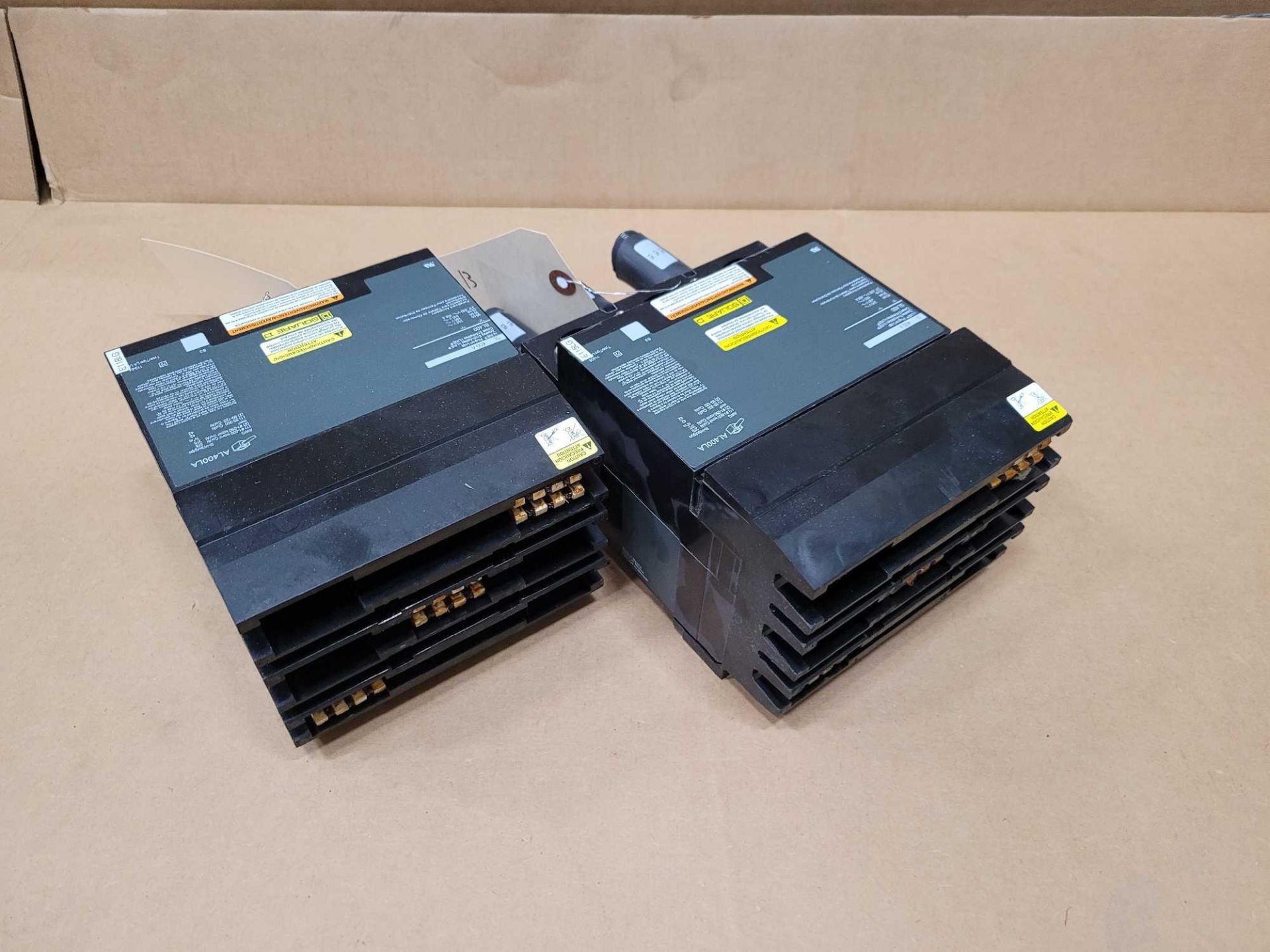 LOT OF 2 SQUARE D SL400 400 AMP PANELBOARD ACCESSORY SL 400 A AL400LA - Image 2 of 3