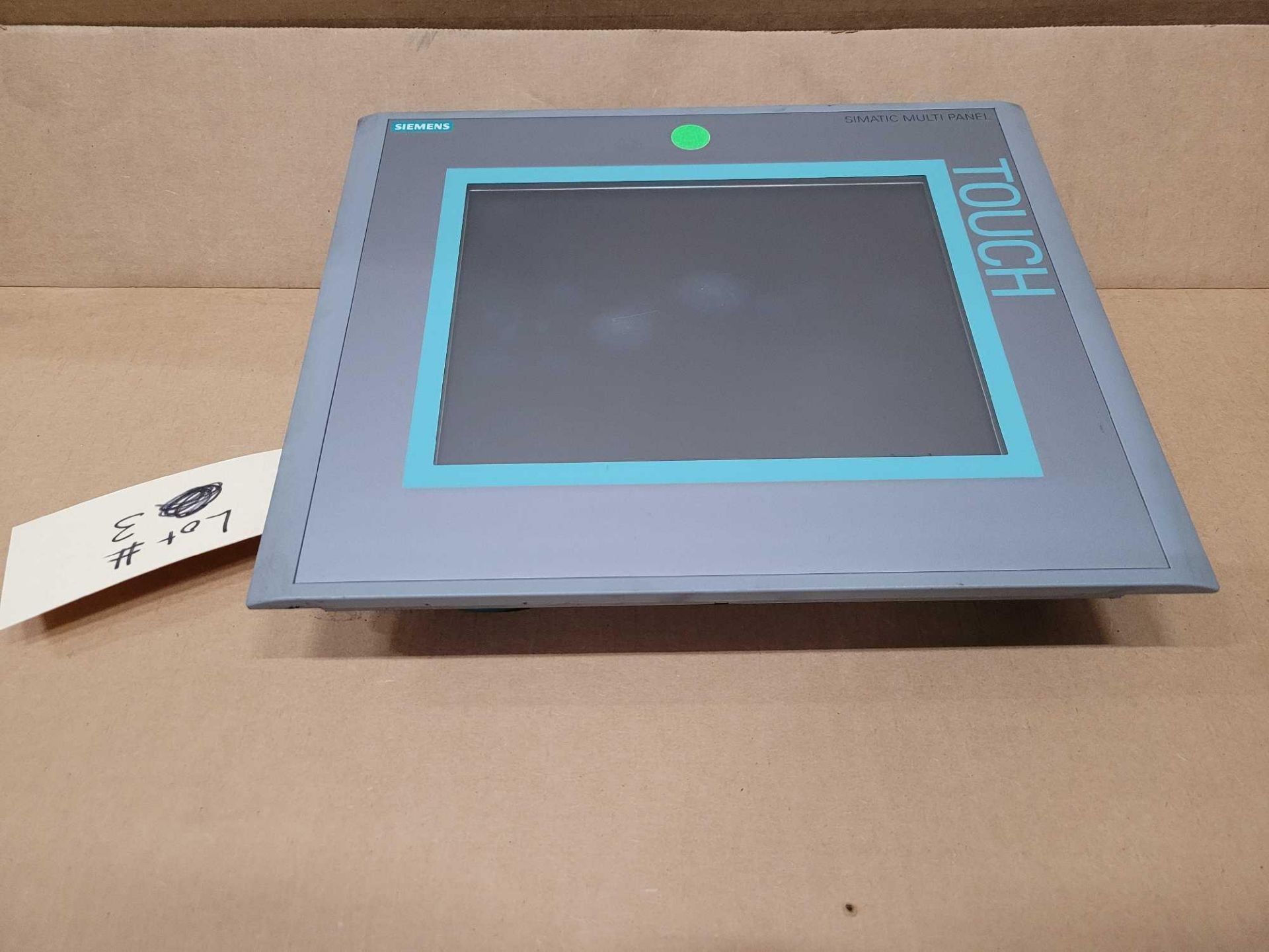 SIEMENS 6AV6 643-0CD01-1AX1 MP277 10" TOUCH SIMATIC MULTI PANEL