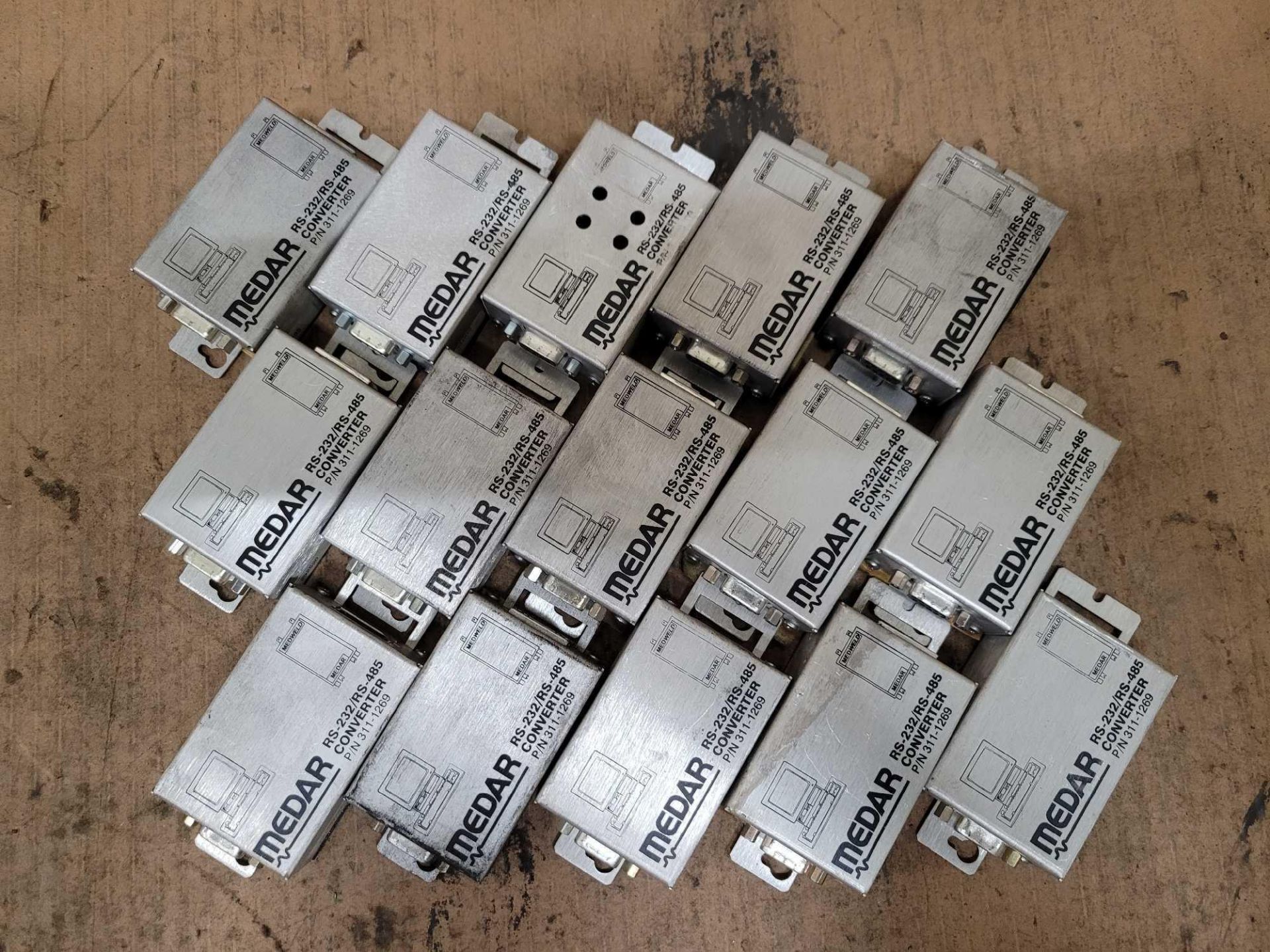 LOT OF 15 MEDAR 311-1269 RS-232/RS-485 CONVERTER - Image 2 of 3