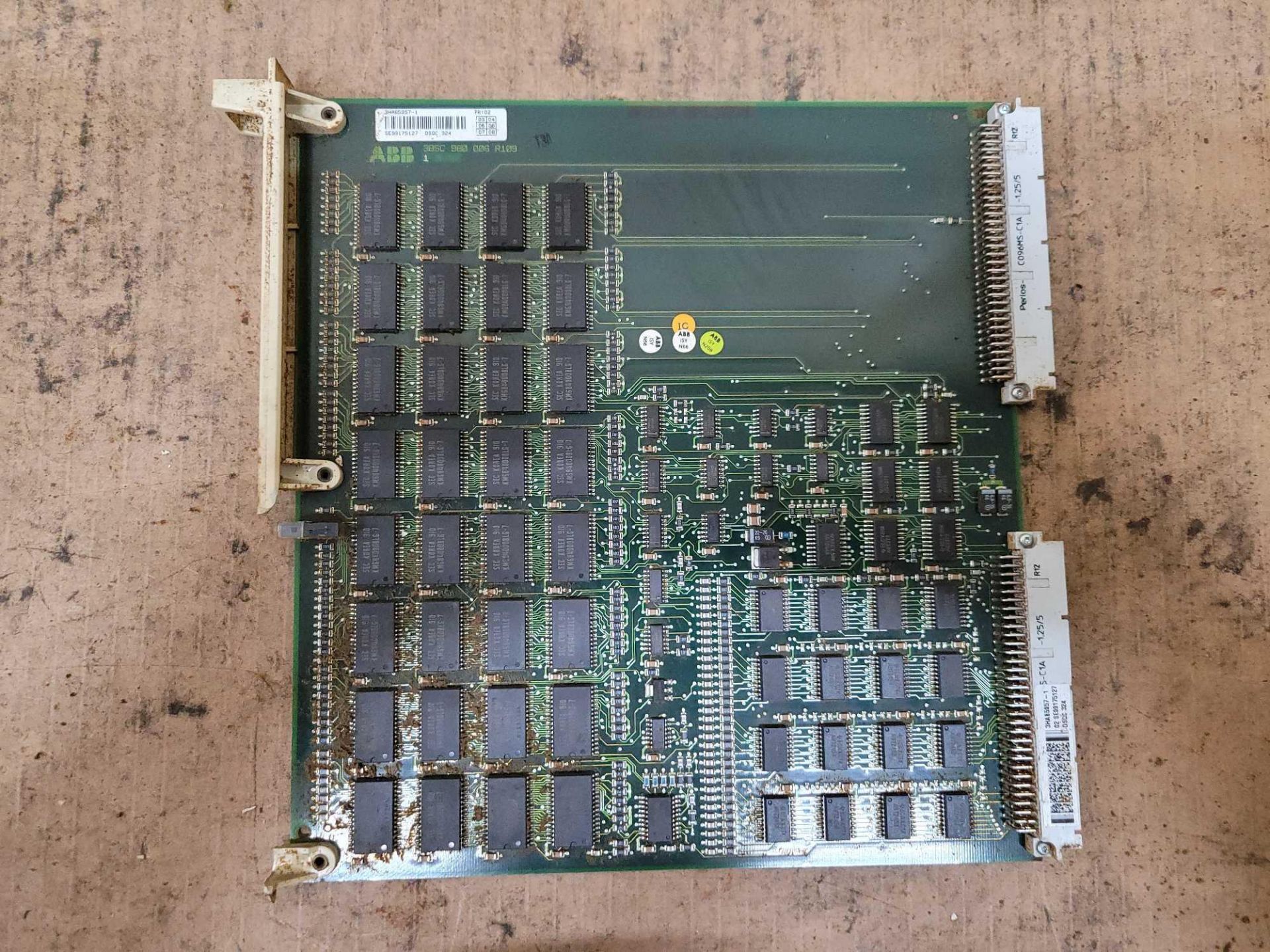 LOT OF 7 ABB 3HAB5957-1 3BSC-980-006-R109 MEMORY BOARD - Image 8 of 9