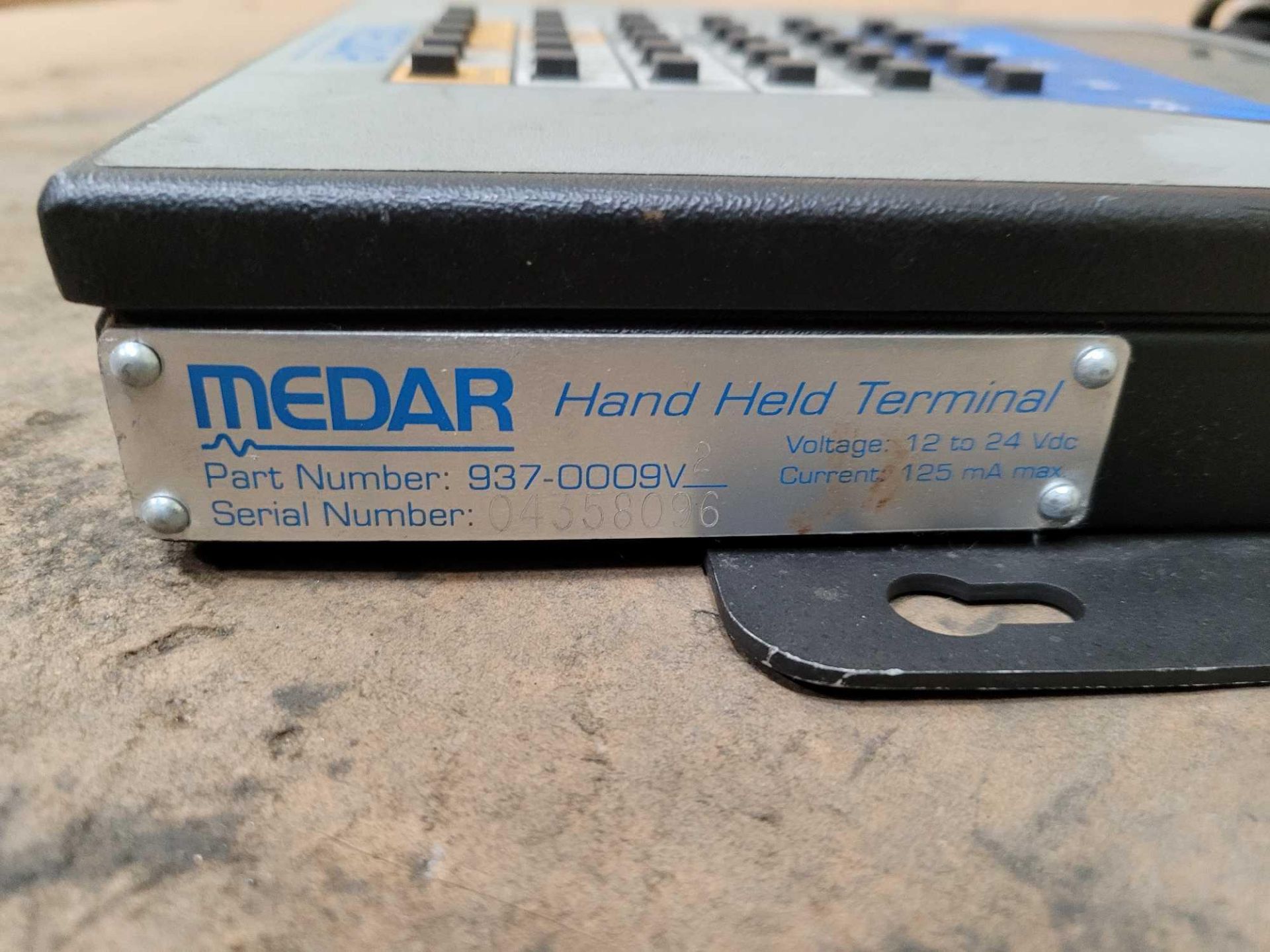 MEDAR 937-0009V2 HAND HELD TERMINAL - Image 2 of 2