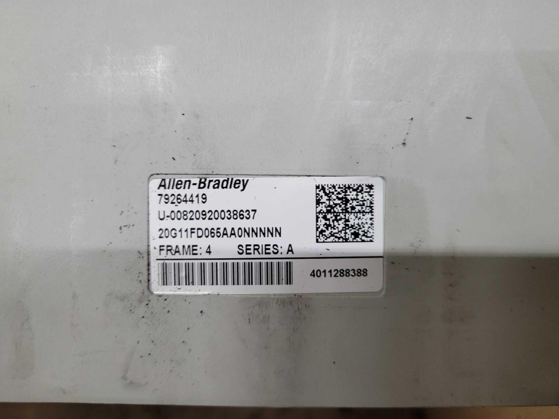 ALLEN BRADLEY 20G11FD065AA0NNNNN /A PowerFlex 755 - Image 3 of 3