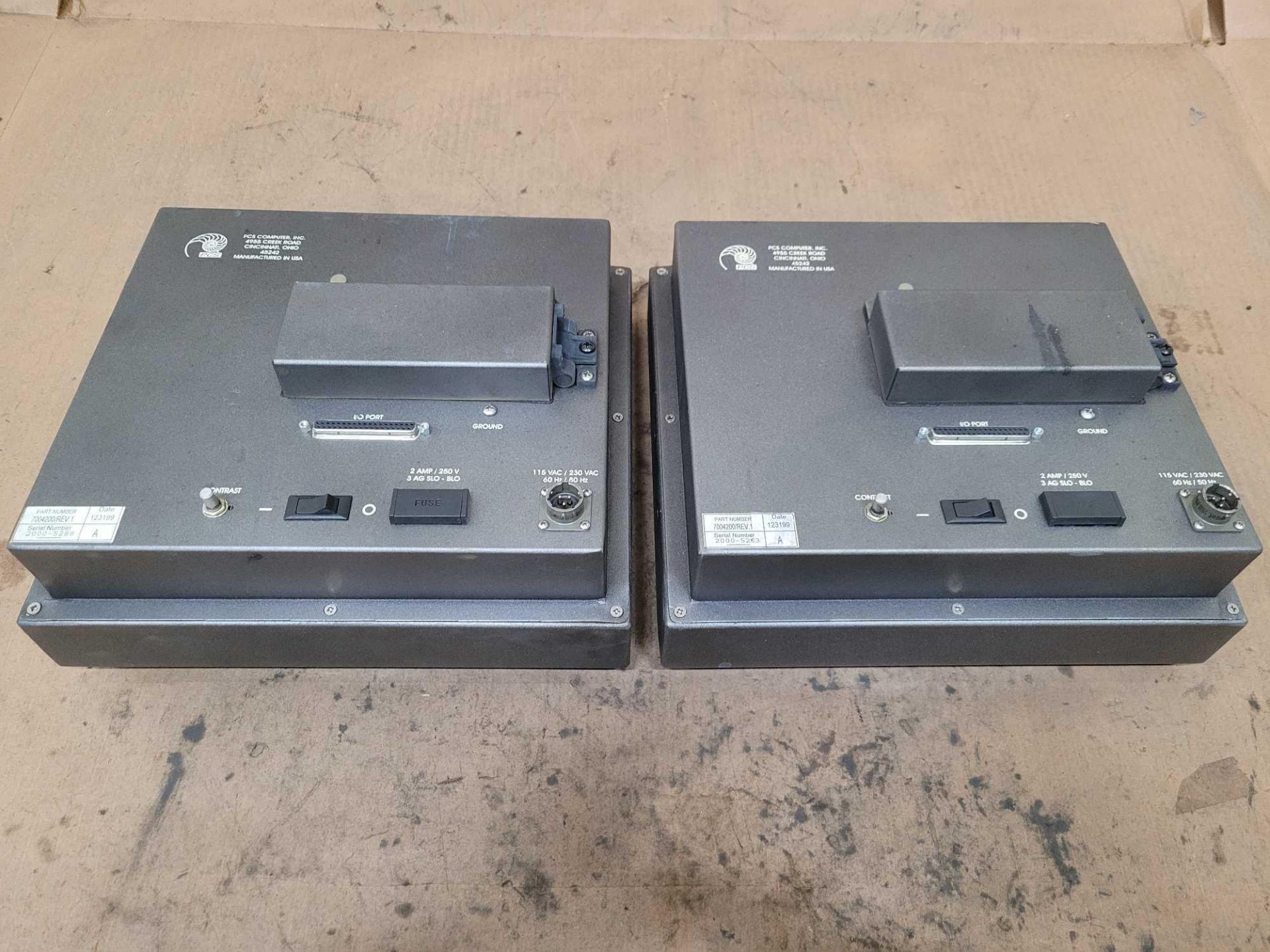 LOT OF 2 ABB 7004200/REV.1 OPERATOR INTERFACE TERMINAL - Image 2 of 3