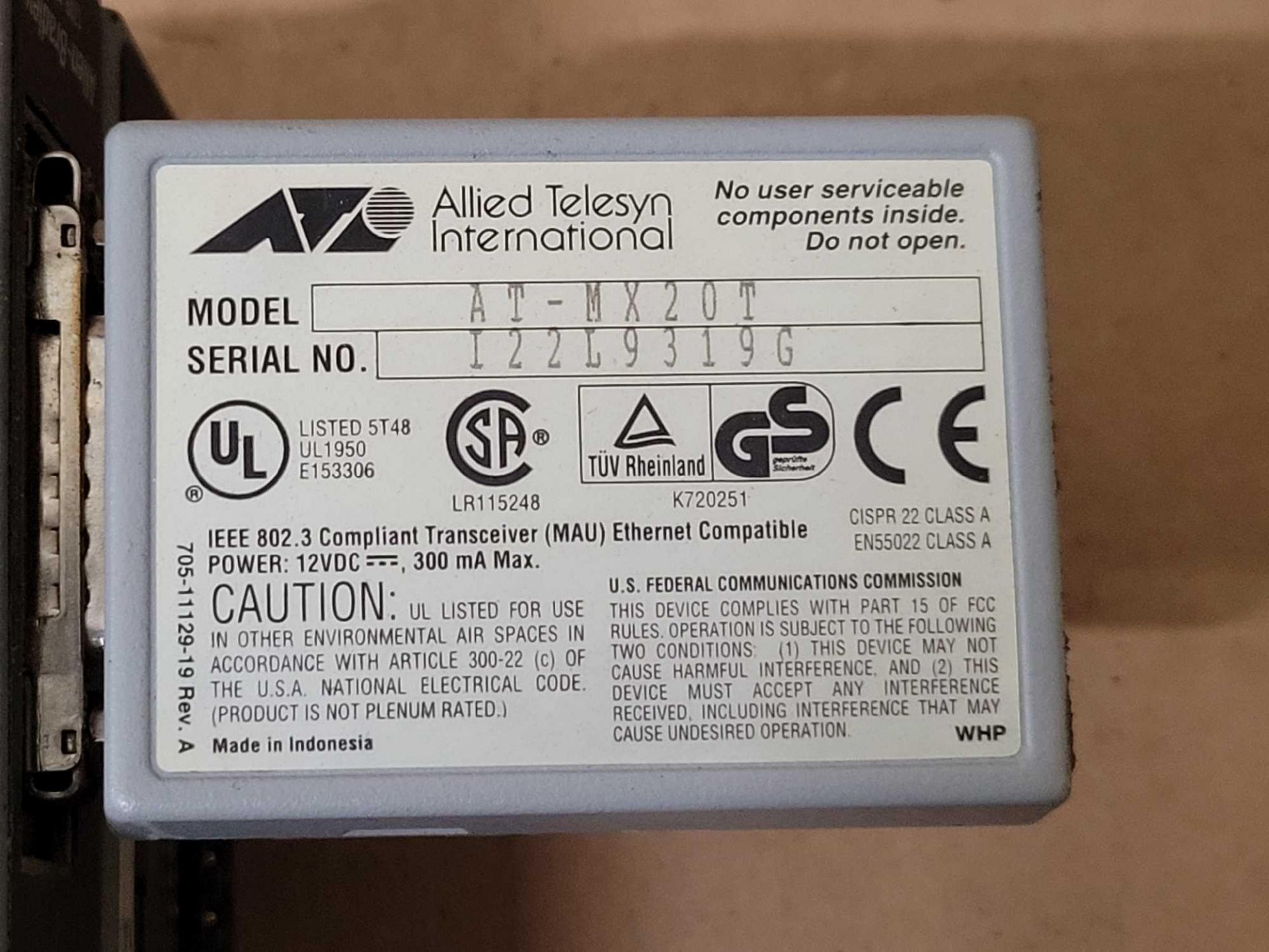 ALLEN BRADLEY 1785-L80B/E PLC PROCESSOR MODULE W/ 1785-ENET B ETHERNET ...