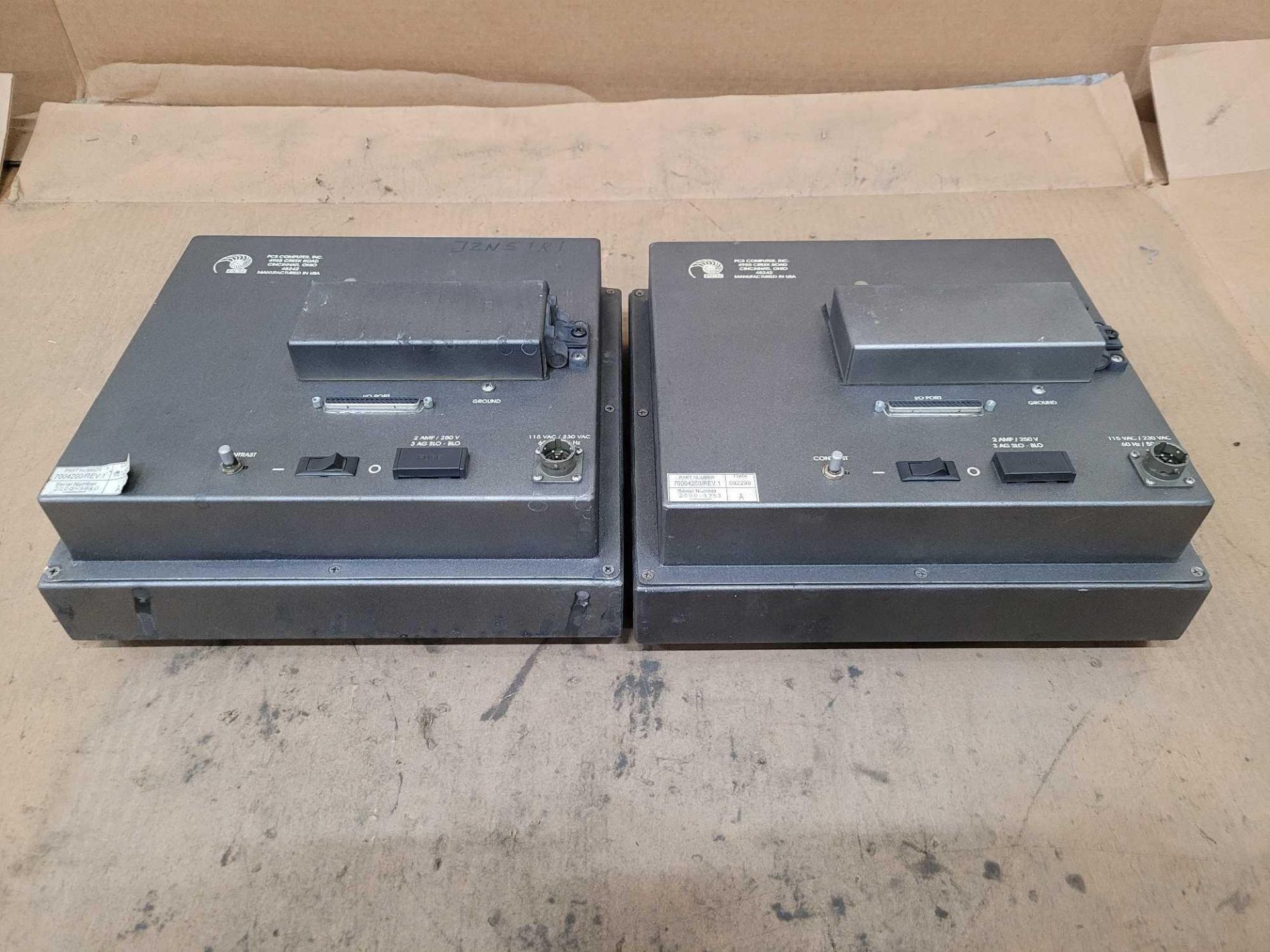 LOT OF 2 ABB 7004200/REV.1 OPERATOR INTERFACE TERMINAL - Image 2 of 3